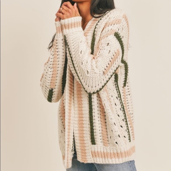 Sage The Label Kalyn Chunky Cardigan Size Small - Picture 7 of 7